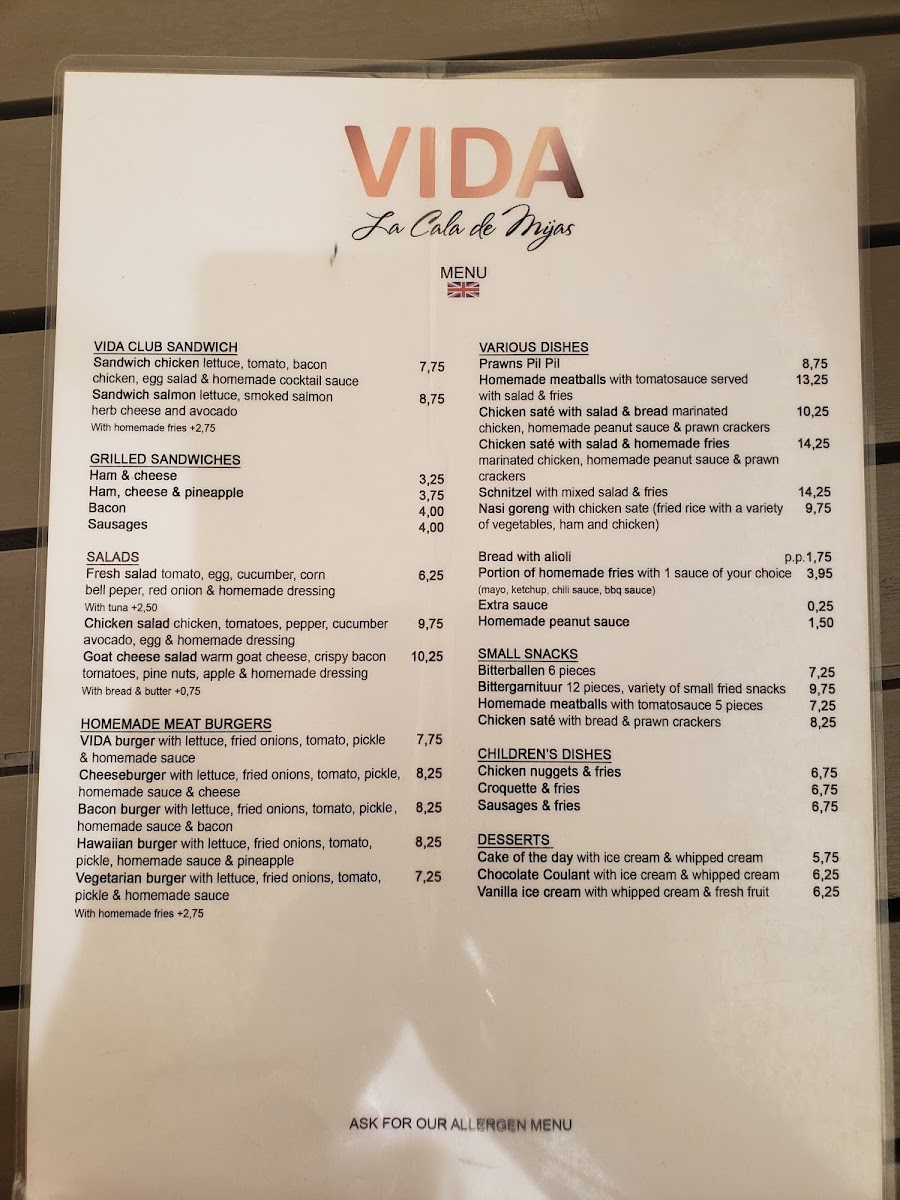 Menu Cafeteria Vida-4